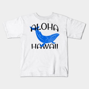 Aloha Whale Kids T-Shirt